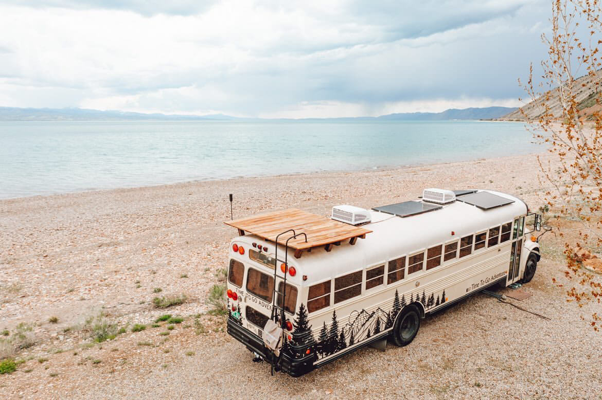 SkoolieRV-TimeToGoAdventure-Exterior6 Featured Build - Time To Go Adventure