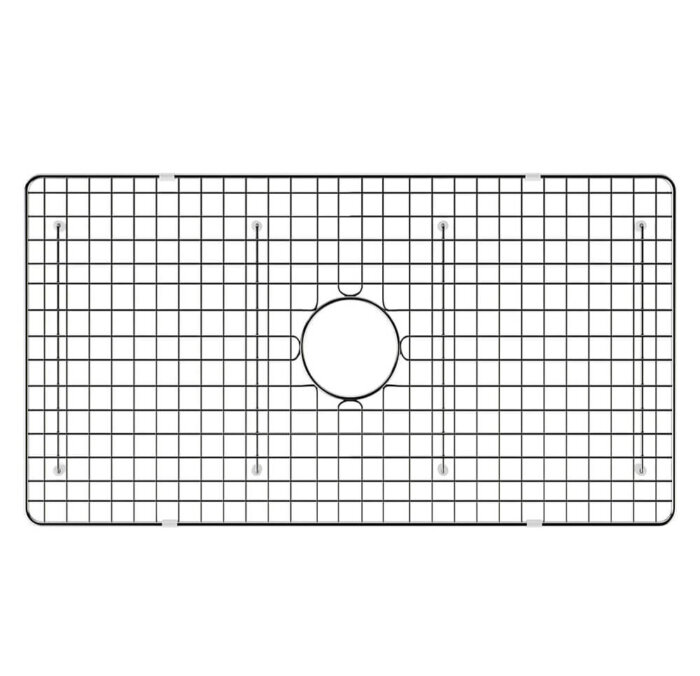 Ruvati Stainless Steel Bottom Rinse Grid Replacement for RVL2100WH Fireclay Kitchen Sink - RVA621009