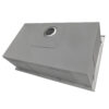 Ruvati 33 x 22 Drop-in Topmount 16 Gauge Zero Radius Stainless Steel Kitchen Sink Single Bowl - 1 hole - RVH8000