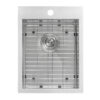Ruvati 15 x 20 inch Drop-in Topmount Bar Prep Sink 16 Gauge Stainless Steel Single Bowl - RVH8110