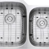 Ruvati 32-inch Undermount 60/40 Double Bowl 16 Gauge Stainless Steel Kitchen Sink - RVM4310