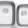 Ruvati 32-inch Undermount 60/40 Double Bowl 16 Gauge Stainless Steel Kitchen Sink - RVM4310