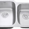 Ruvati 32-inch Undermount 60/40 Double Bowl 16 Gauge Stainless Steel Kitchen Sink - RVM4310