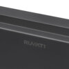 Ruvati 30-inch Gunmetal Black Stainless Steel Workstation Undermount Kitchen Sink Single Bowl - RVH165301BL