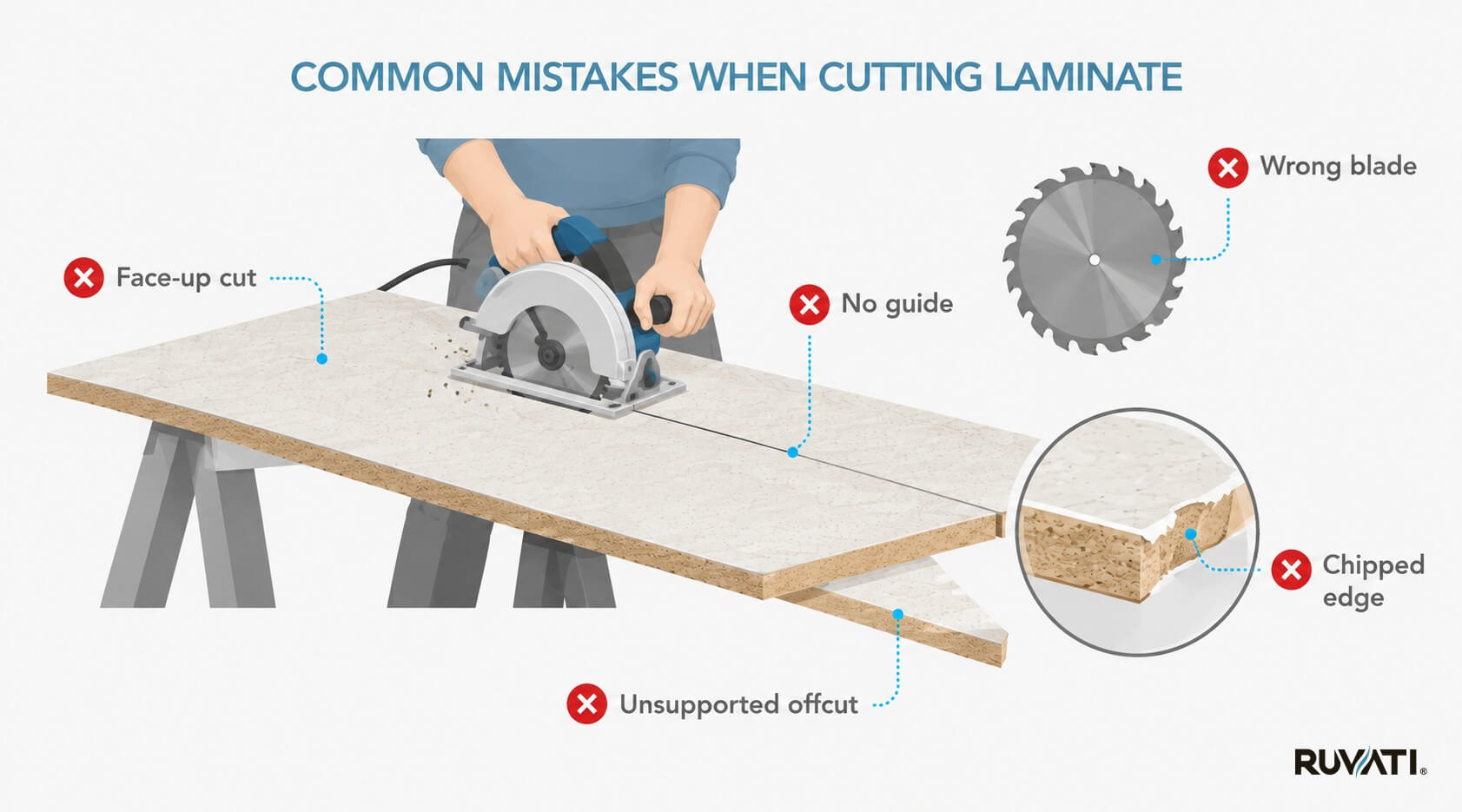 Common Mistakes to Avoid When Cutting Laminate How to Cut Laminate Countertop?