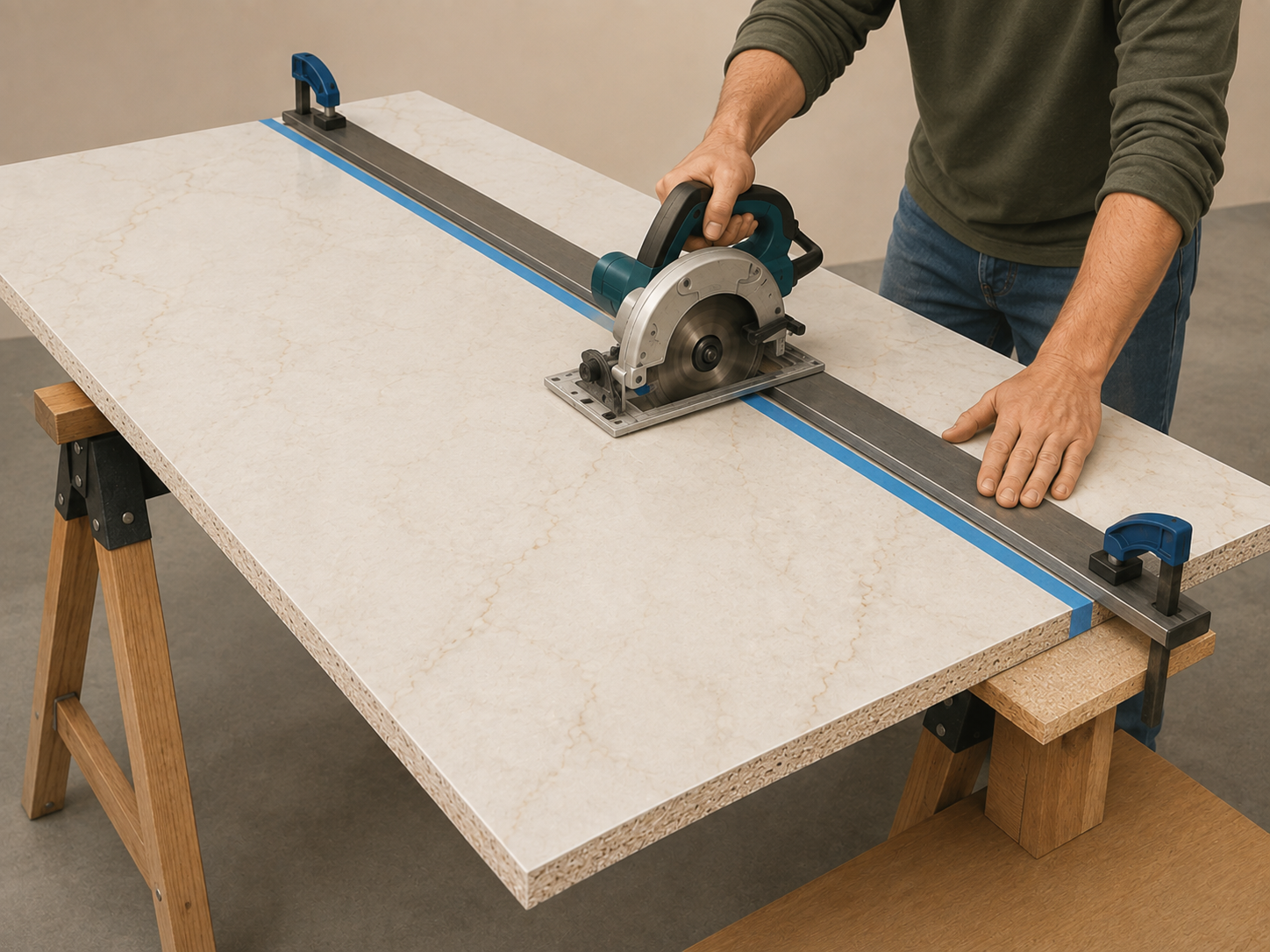 Method 1 Circular Saw How to Cut Laminate Countertop?