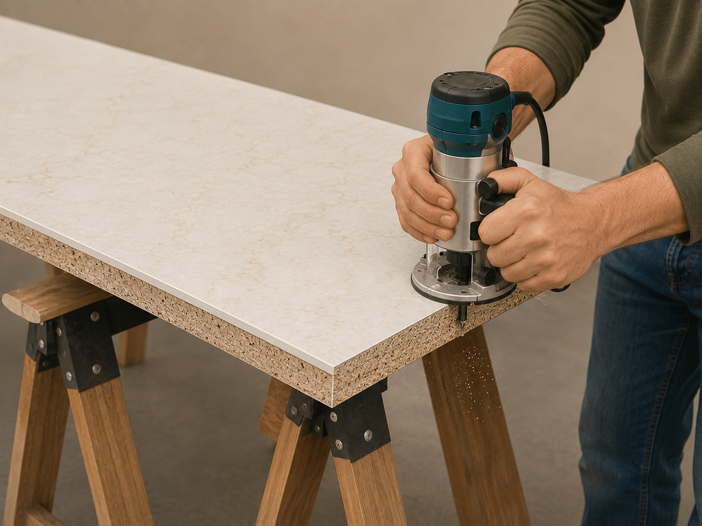 Method 3 Router How to Cut Laminate Countertop?
