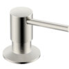 Ruvati Built in All Metal Soap Dispenser for Kitchen Sink with Brushed Nickel Countertop Dish Soap Hand Lotion Pump with Refillable Bottle - RVA1021BN