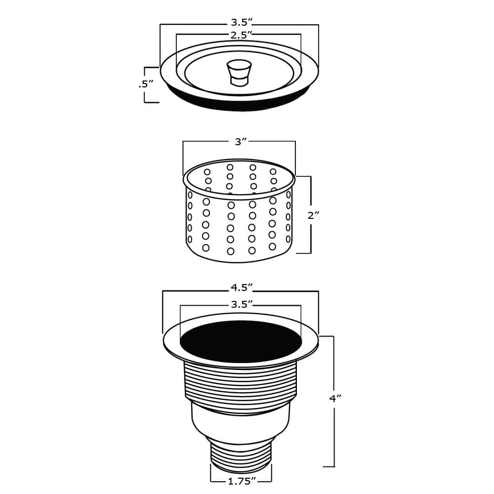 Sink Strainer Installation