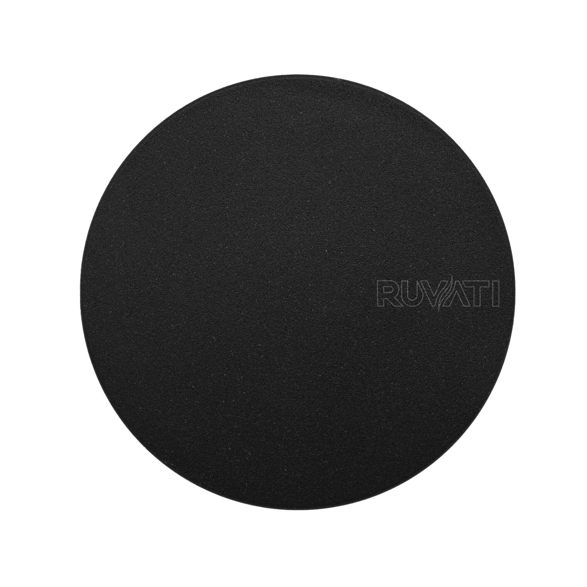 Ruvati Drain Cover for Composite Kitchen Sink and Garbage Disposal - Matte Black - RVA1034BK