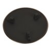 Ruvati Drain Cover for Kitchen Sink and Garbage Disposal - Gunmetal Black Stainless Steel - RVA1035BL