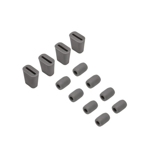 Ruvati Rinse Grid Bumpers (8 qty) and Feet (4 qty) Set - Gray - RVA11019