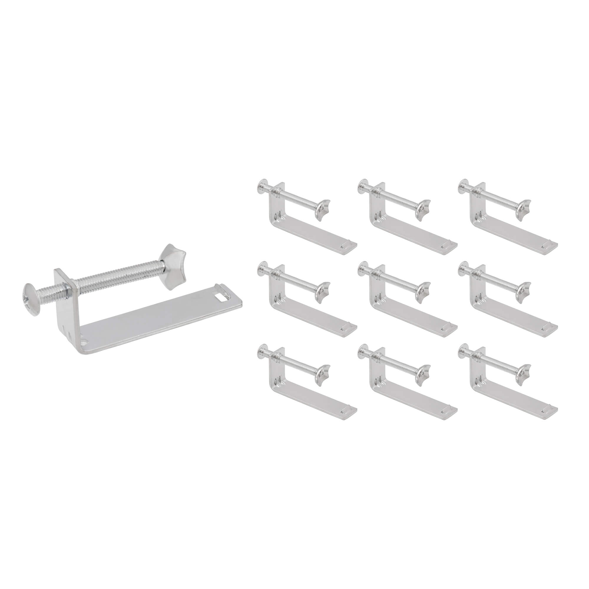 Ruvati Extra Long Extended Mounting Clips for Dropin Topmount Sinks