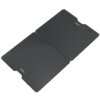 Ruvati LedgeFit 2-Piece Black Glass Cutting Board and Sink Cover Set for Ruvati Workstation Sinks 17 x 15 inch - RVA1206GBB