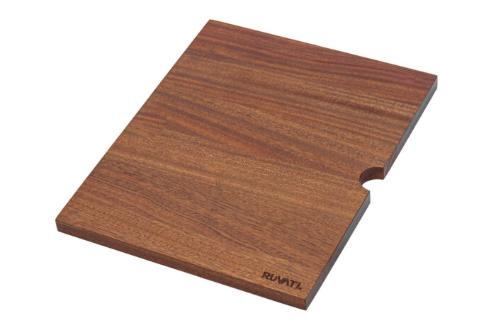 Ruvati Solid Wood Replacement Cutting Board for RVU6425 workstation sink - 1 piece - RVA1225
