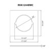 Ruvati 17 x 16 inch Replacement Black Composite platform for Ruvati Workstation Mixing Bowl and Colander - RVA1244BWC Ruvati 17 x 16 inch Replacement Black Composite platform for Ruvati Workstation Mixing Bowl and Colander - RVA1244BWC