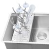 Ruvati LedgeFit Baby Bottle Holder Glass Cup Drying Rack Workstation Sink Sliding Accessory - RVA1329