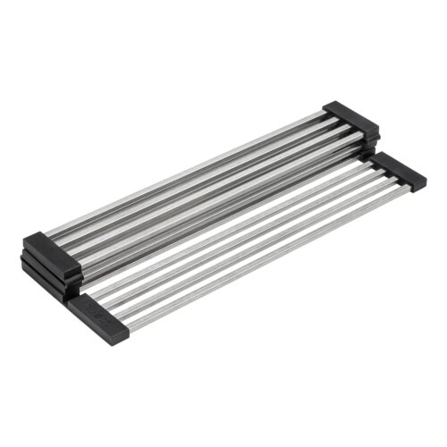Ruvati Stainless Steel Foldable Drying Rack Replacement for epiRock Workstation Sinks - RVA1394