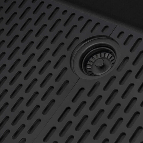 Ruvati Silicone Bottom Grid Sink Mat for RVG1080 and RVG2080 Sinks - Black - RVA41080BK