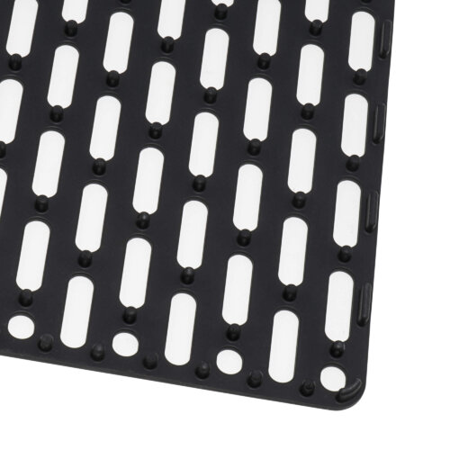 Ruvati Silicone Bottom Grid Sink Mat for RVG1385 and RVG2385 Sinks - Black - RVA41385BK