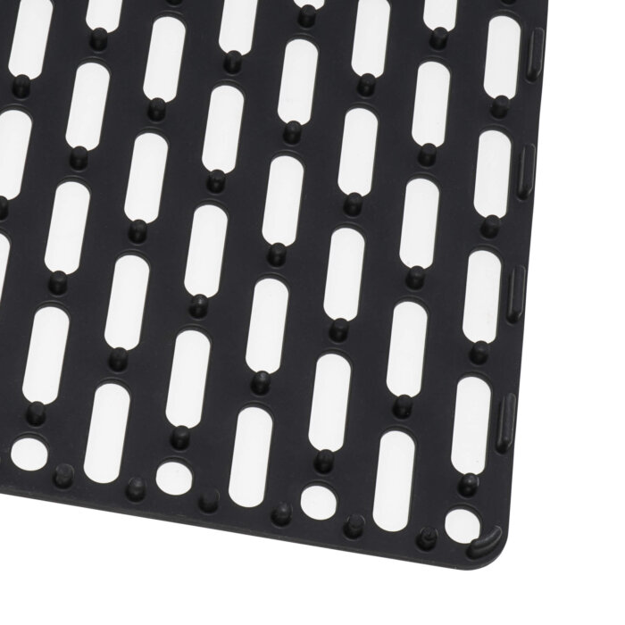 Ruvati Silicone Bottom Grid Sink Mat for RVG1385 and RVG2385 Sinks - Black - RVA41385BK