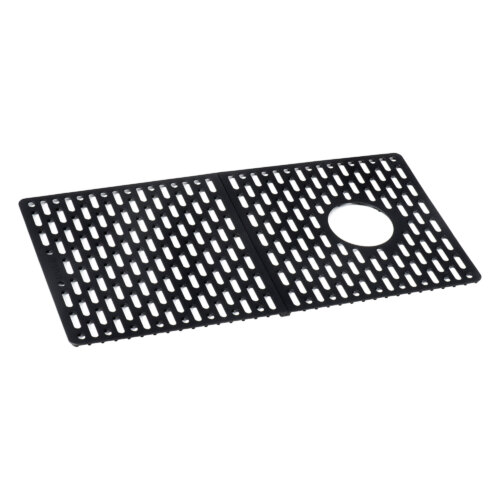 Ruvati Silicone Bottom Grid Sink Mat for RVG1302 and RVG2302 Sinks - Black - RVA41302BK