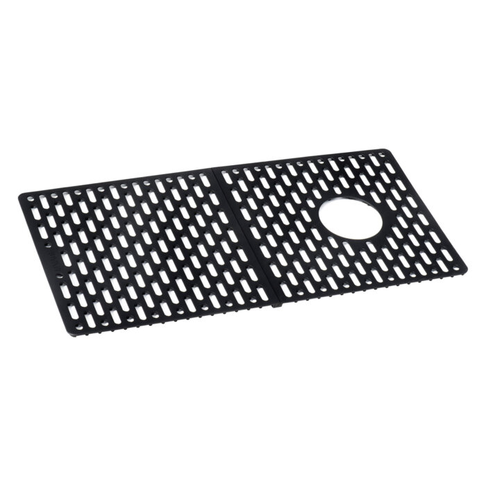 Ruvati Silicone Bottom Grid Sink Mat for RVG1302 and RVG2302 Sinks - Black - RVA41302BK