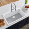 Ruvati Silicone Bottom Grid Sink Mat for RVG1080 and RVG2080 Sinks - Gray - RVA41080GR