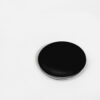 Ruvati Black Ceramic Top Push Pop-up Drain for Bathroom Sinks without Overflow- RVA5102BK