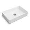 Ruvati Umbrella Style Push Pop-up Drain for Bathroom Sinks without Overflow - Chrome Finish - RVA5102CH