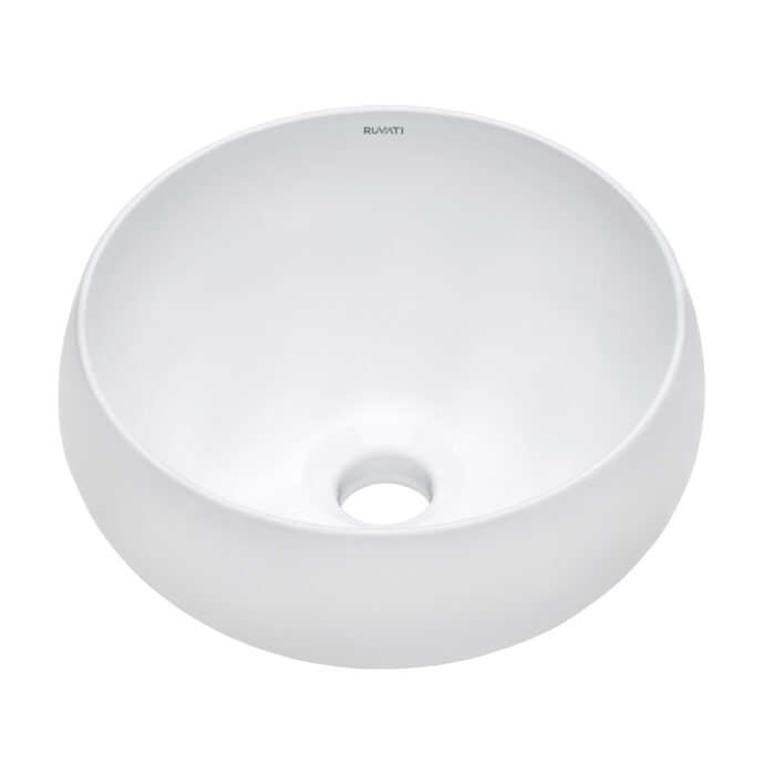 Modern Bathroom Vessel Ceramic White Sink