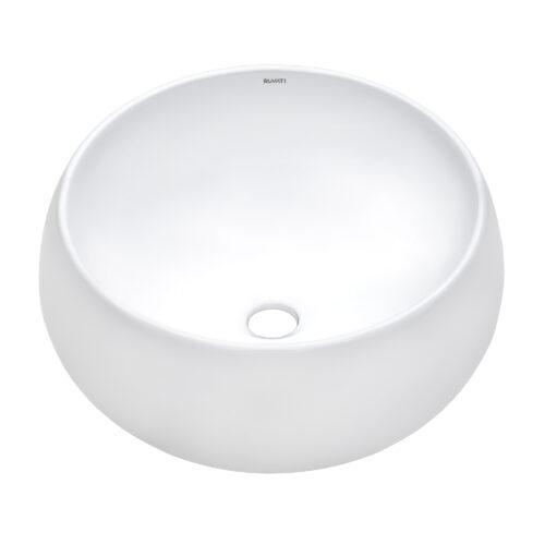 Decorative round white Bathroom Ceramic Sink
