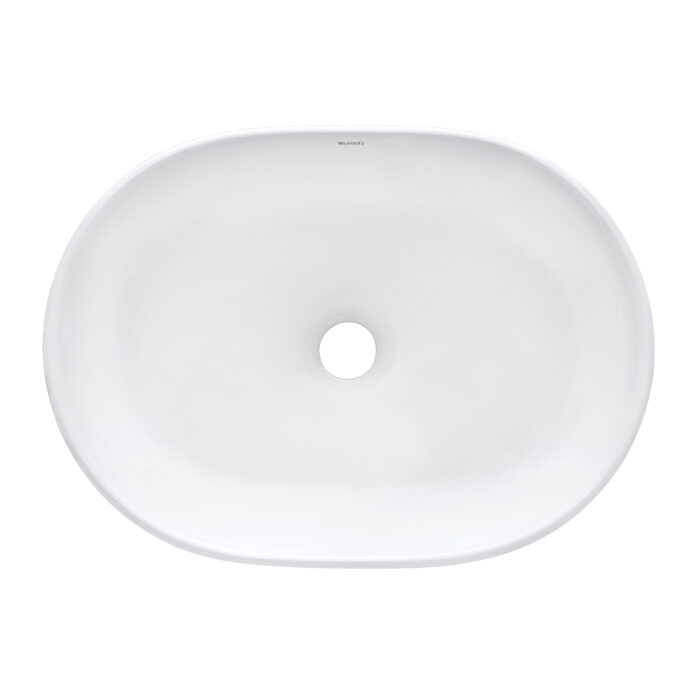 thumbnail image 2 of Davivy 24'' X 13.8'' Large Oval Vessel Sink With Pop Up Drain,Bathroom 2 of 12