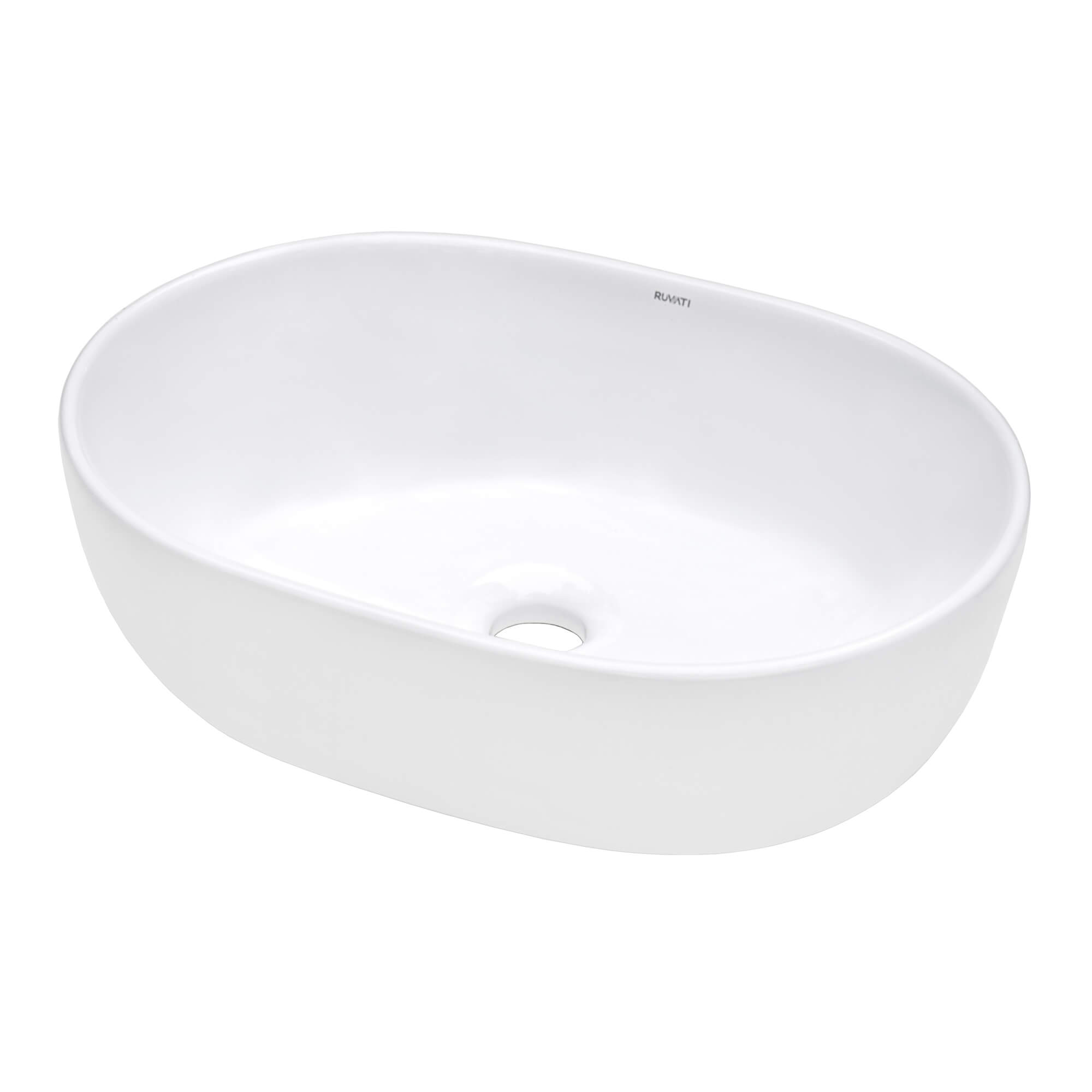 18 x 18 x 4.84 inches White Kraus KCV-140 Ceramic undermount Round Bathroom Sink