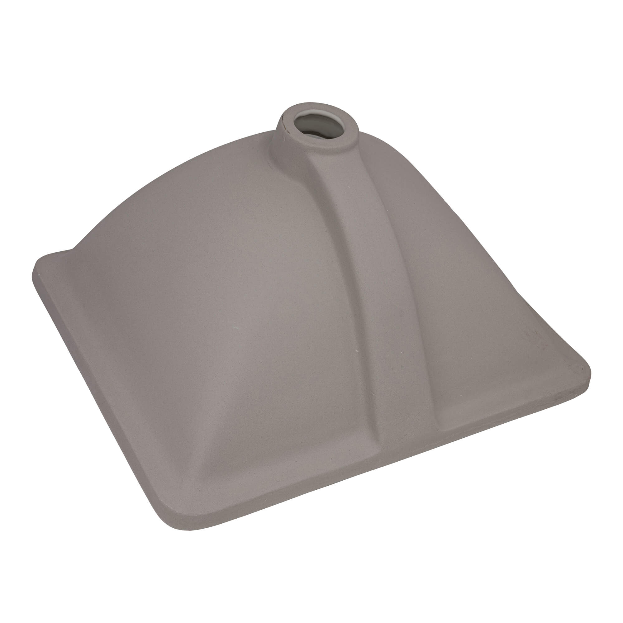 Ruvati 18 x 12-3/4 inch Undermount Bathroom Sink Biscuit Rectangular ...