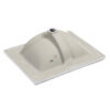 Ruvati 23 x 18 inch Drop In Topmount Bathroom Vanity Sink White Rectangular Porcelain Ceramic with Overflow - RVB0873 Ruvati 23 x 18 inch Drop In Topmount Bathroom Vanity Sink White Rectangular Porcelain Ceramic with Overflow - RVB0873