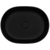 Ruvati 19-inch Matte Black epiStone Solid Surface Modern Bathroom Vessel Sink - RVB2119BK