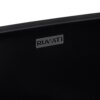 Ruvati 19-inch Matte Black epiStone Solid Surface Modern Bathroom Vessel Sink - RVB2119BK