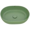 Ruvati 19-inch Avocado Lime Green epiStone Solid Surface Bathroom Vessel Sink - RVB2119GN
