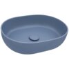 Ruvati 19-inch Pacific Blue epiStone Solid Surface Modern Bathroom Vessel Sink - RVB2119LE