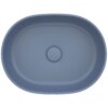 Ruvati 19-inch Pacific Blue epiStone Solid Surface Modern Bathroom Vessel Sink - RVB2119LE