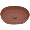 Ruvati 19-inch Sedona Clay Pink epiStone Solid Surface Bathroom Vessel Sink - RVB2119TL