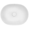 Ruvati 19-inch Matte White epiStone Solid Surface Modern Bathroom Vessel Sink - RVB2119WH