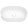 Ruvati 23-inch Matte White epiStone Solid Surface Modern Bathroom Vessel Sink - RVB2550WH