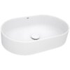 Ruvati 23-inch Matte White epiStone Solid Surface Modern Bathroom Vessel Sink - RVB2550WH