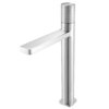 Ruvati Emilio Tall Vessel Single Handle Bathroom Faucet Modern Transitional in Brushed Nickel - RVF5134BN