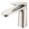 Ruvati Este Single Handle Modern Bathroom Vanity Faucet in Stainless Steel Brushed Nickel - RVF5135BN