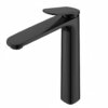 Ruvati Este Single Handle Lever Tall Vessel Faucet Modern Bathroom Vanity in Matte Black - RVF5136MB