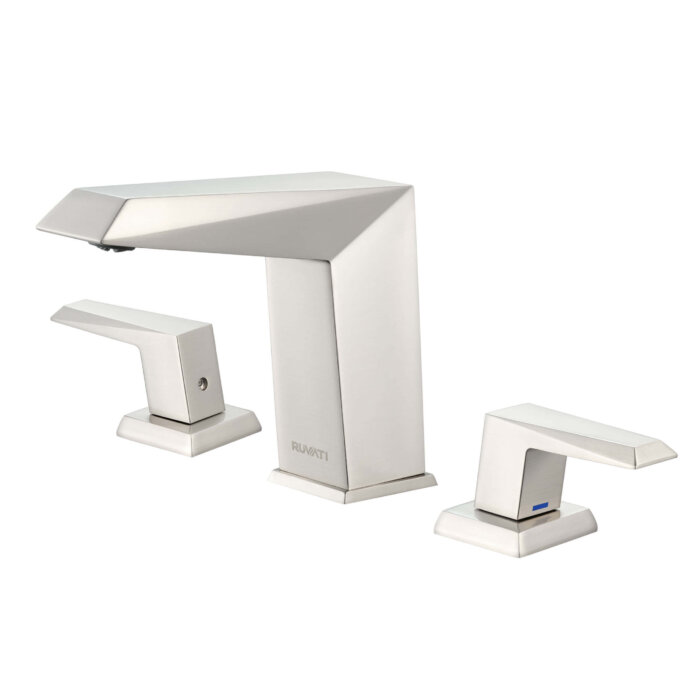 Ruvati Tropea Two Handle Widespread Bathroom Faucet in Brushed Nickel - RVF5231BN