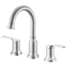 Ruvati Arti Two Handle Widespread Art Deco Victorian Luxury Bathroom Faucet in Brushed Nickel - RVF5233BN